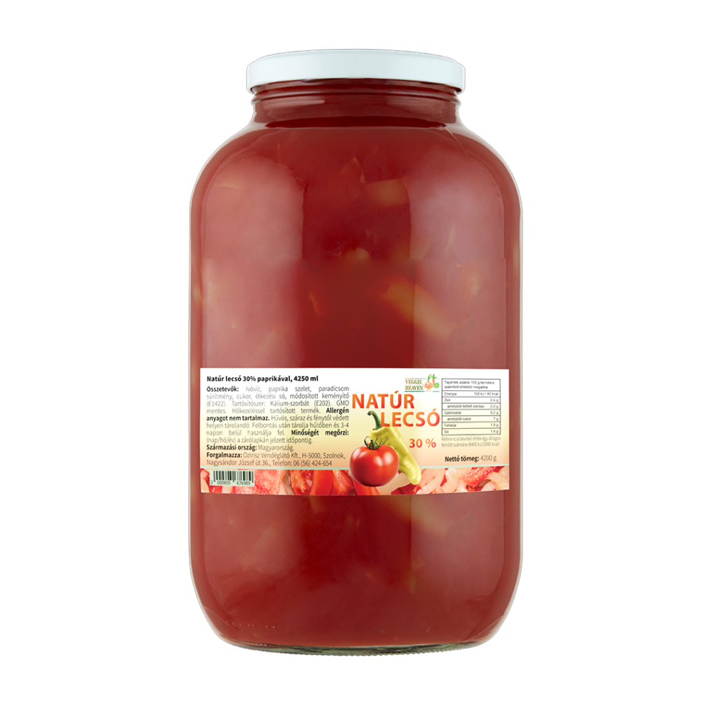 Veggie Heaven natúr lecsó